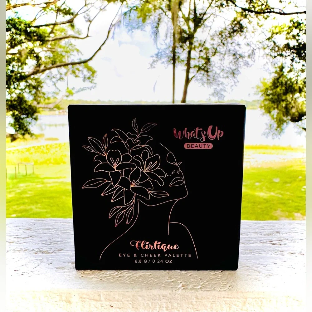 Whats Up Beauty “Flirtique Eye & Cheek Palette” BNIB! MSRP $28. - Picture 1 of 12
